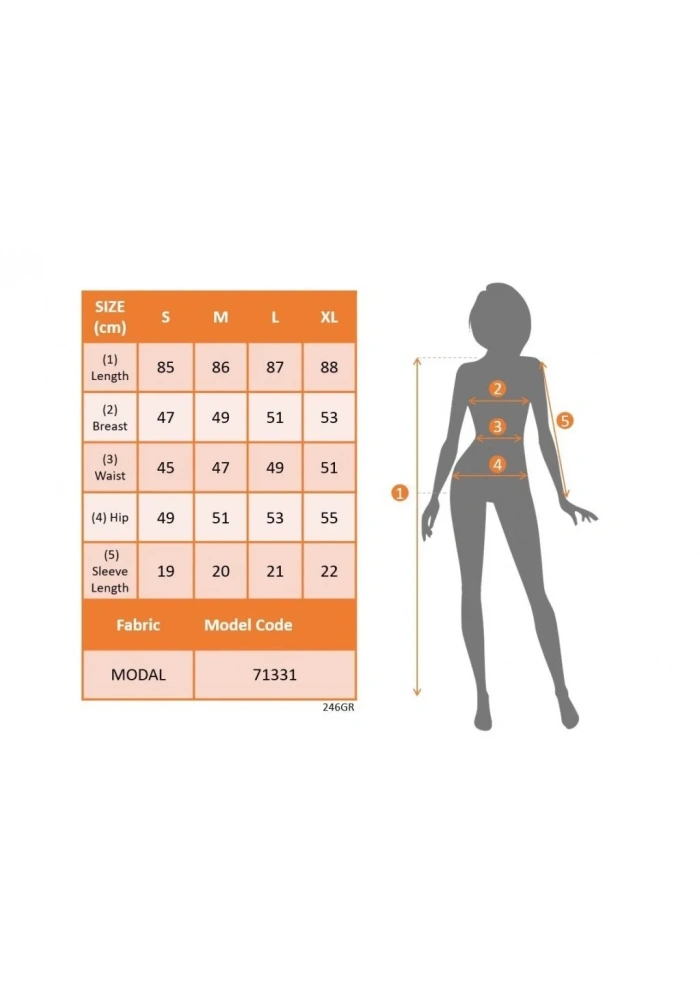 Kadın Kısa Kollu V Yakalı Ribanalı Modal Mini Elbise