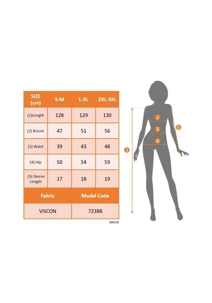 Kadın Kısa Kollu V Yakalı Yan şerit Detaylı Viskon Uzun Elbise