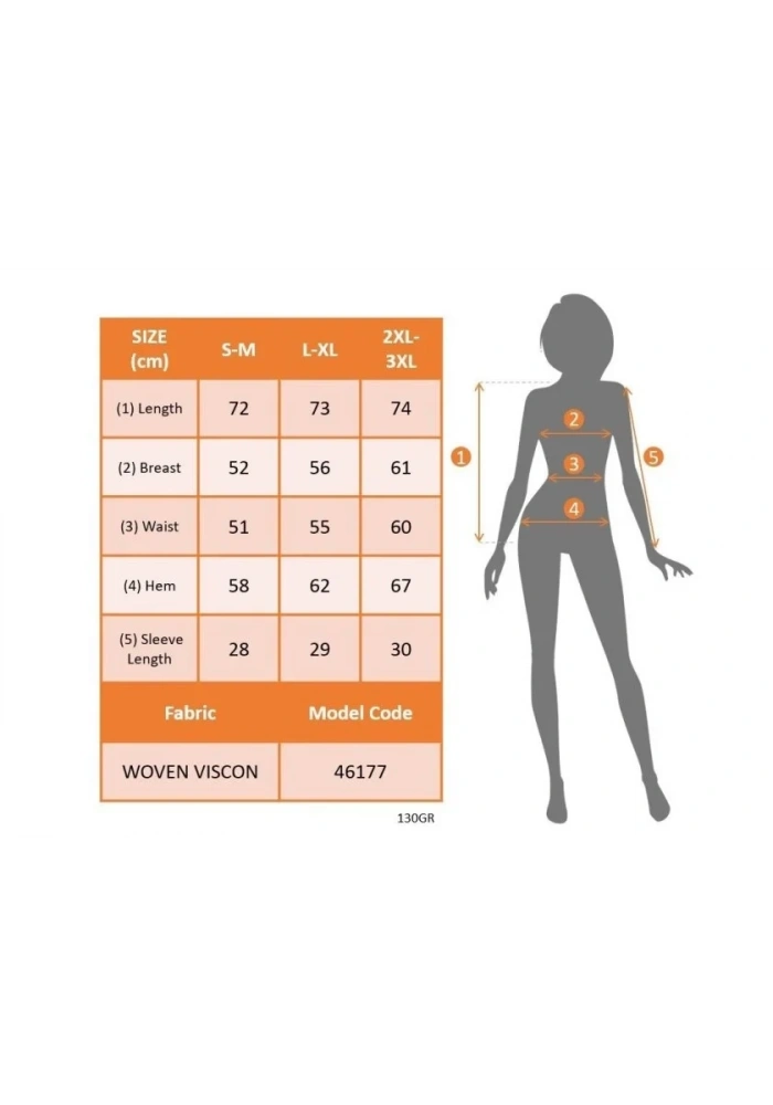 Kadın Kısa Kollu Yakalı Dokuma Viskon Bluz
