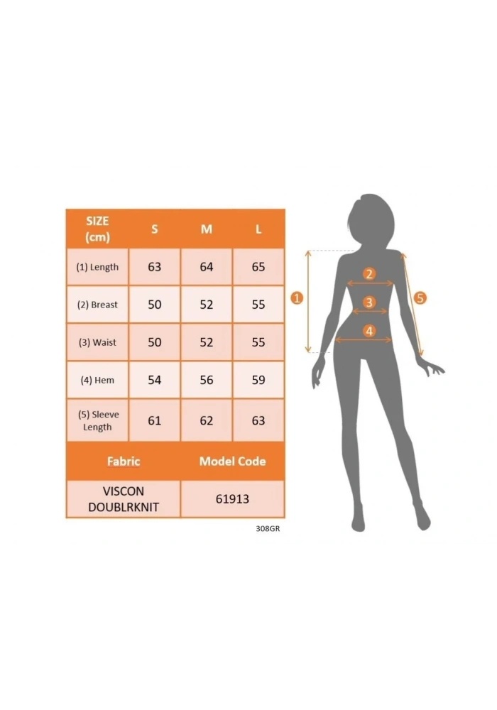 Kadın Uzun Kollu V Hakim Yaka Fermuar Detaylı Viskon Bluz