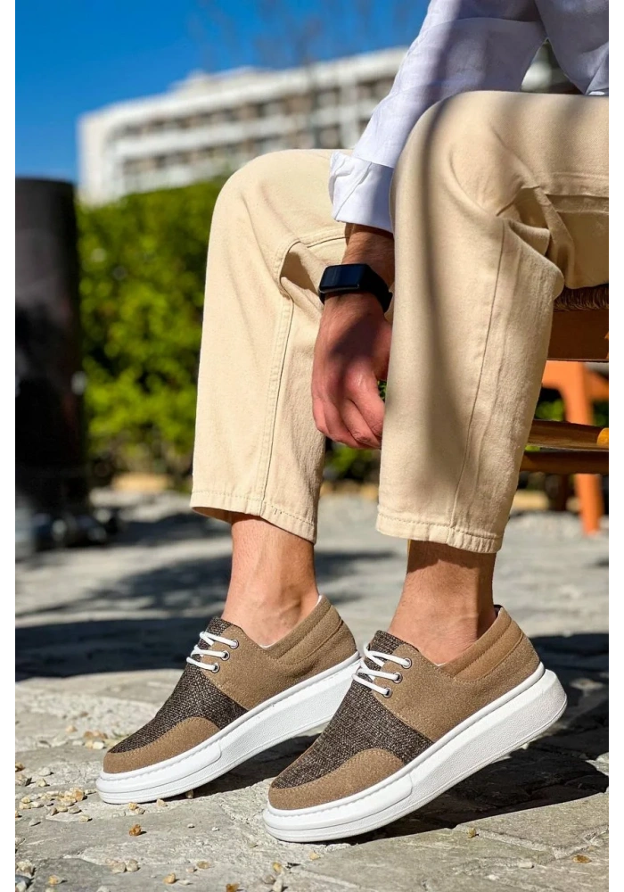 KB-042  Kuback  Bağcıklı Taba Günlük Erkek Ayakkabı