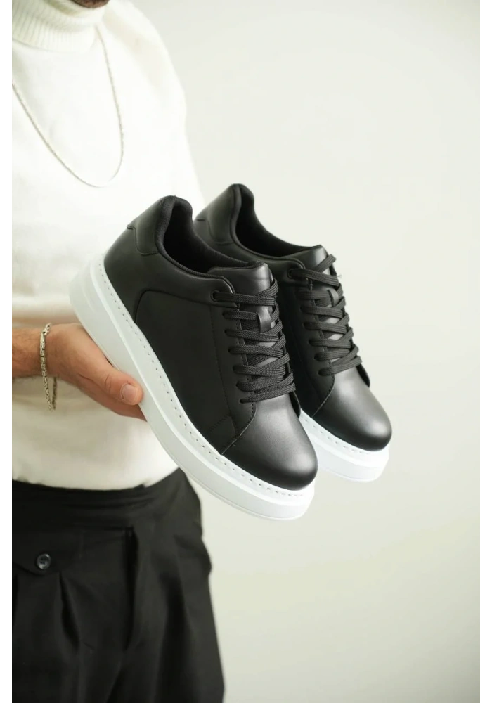 KB-B2 Kuback Siyah Cilt Günlük Erkek Ayakkabı