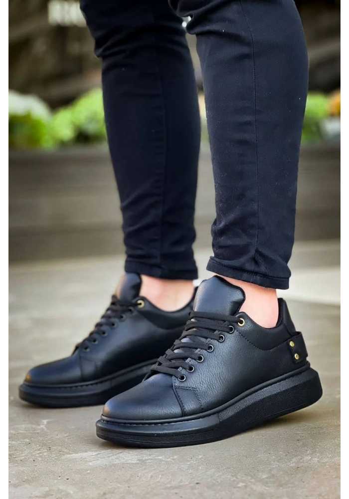 KB047  Kuback Kömür Cilt Günlük Erkek  Ayakkabı