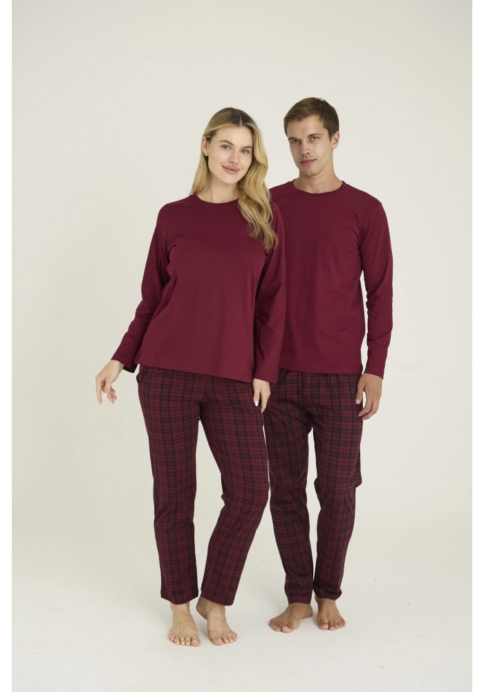 Kocabey 9273 Erkek  O Yaka Pijama Takımı