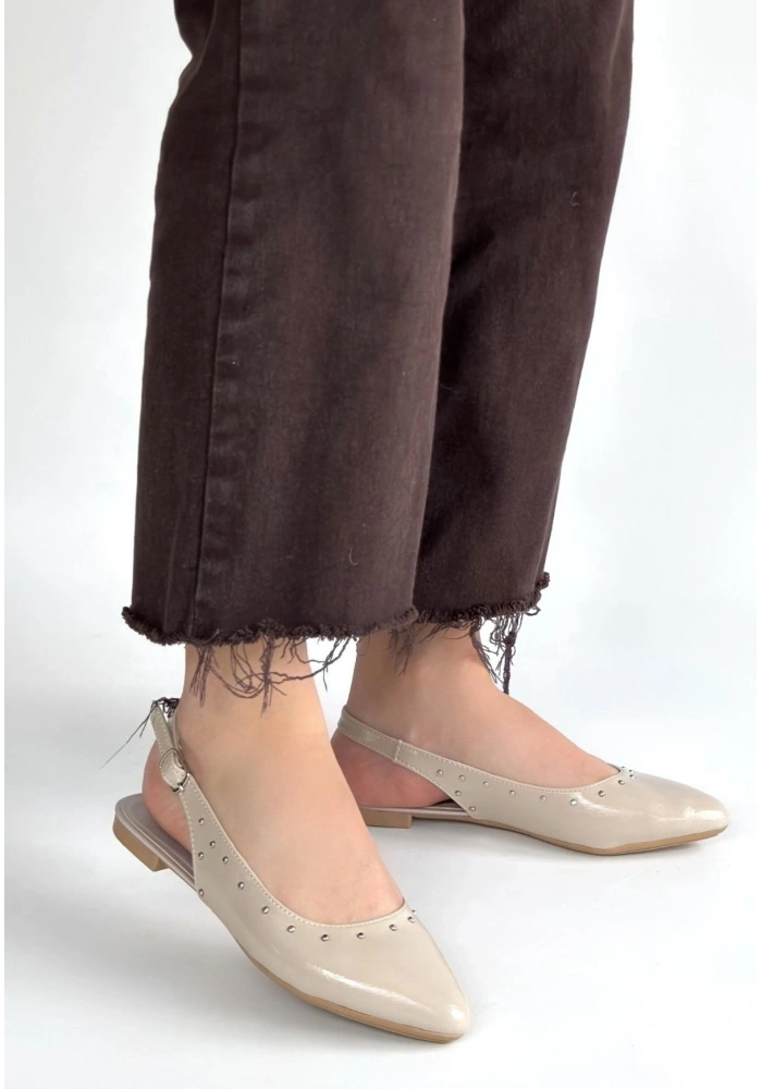 Lowwi Bej Rugan Babet Ayakkabı