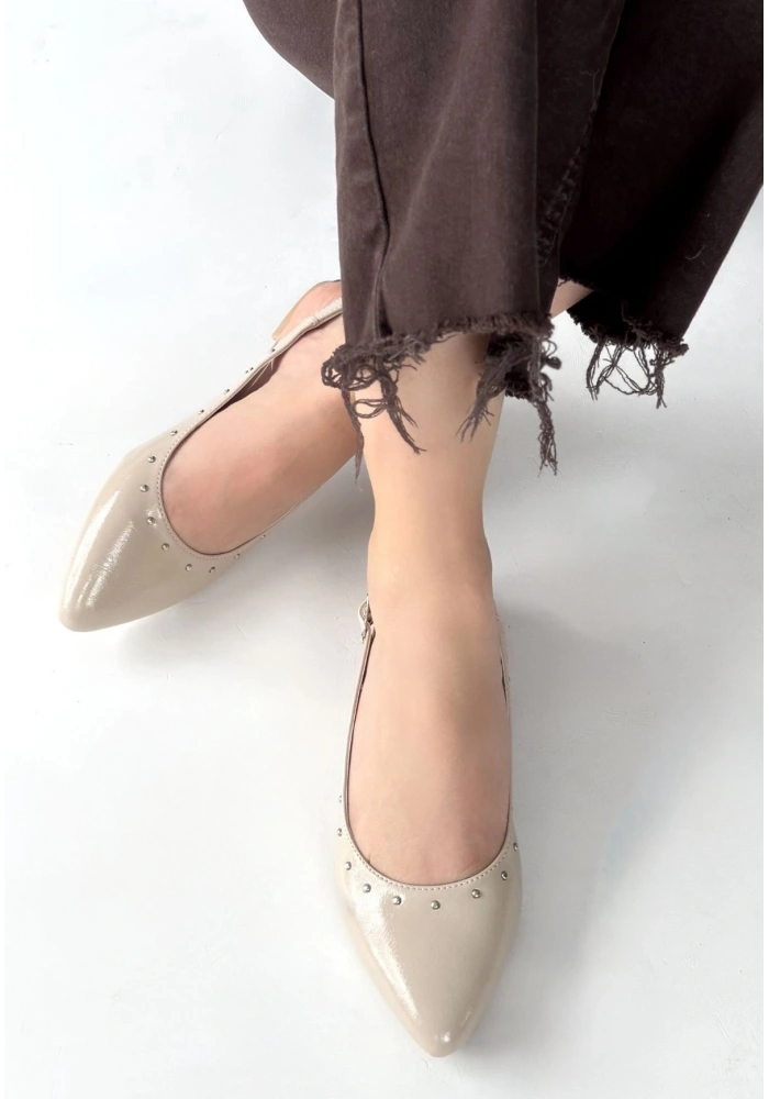 Lowwi Bej Rugan Babet Ayakkabı