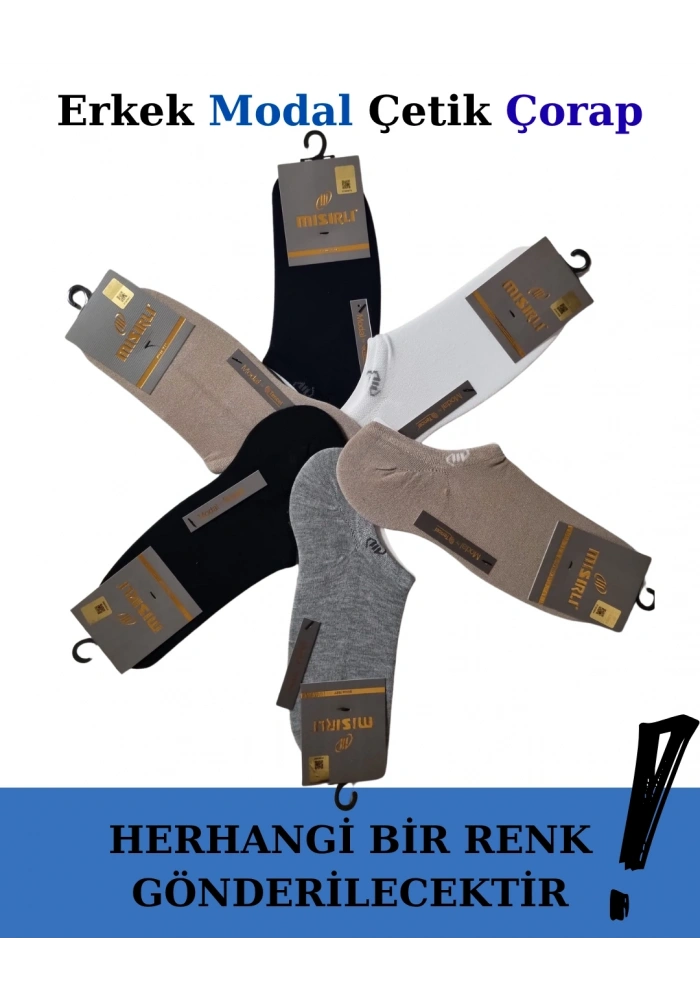 Mısırlı 61357 Erkek Modal Çetik Çorap