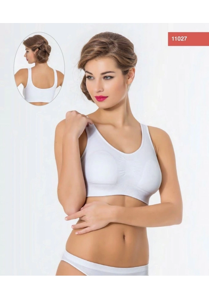 Miss Fit 11027 Kalın Askılı Pedli Bustiyer