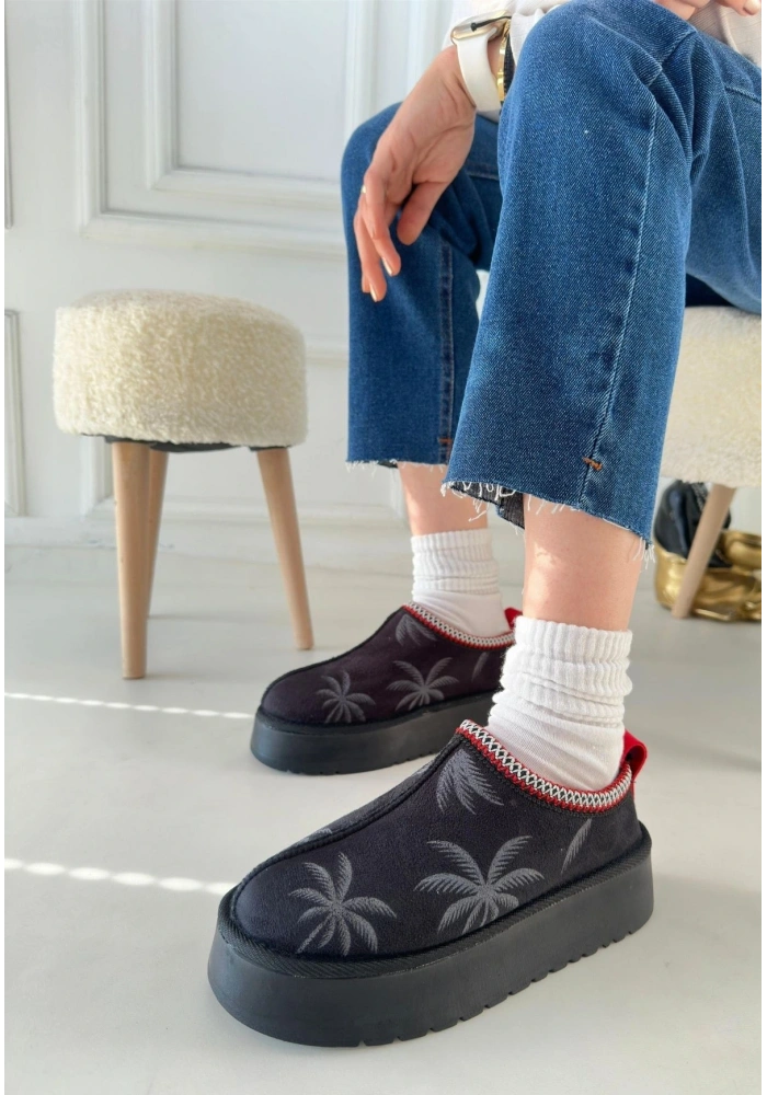 Mucy Siyah Süet Bot