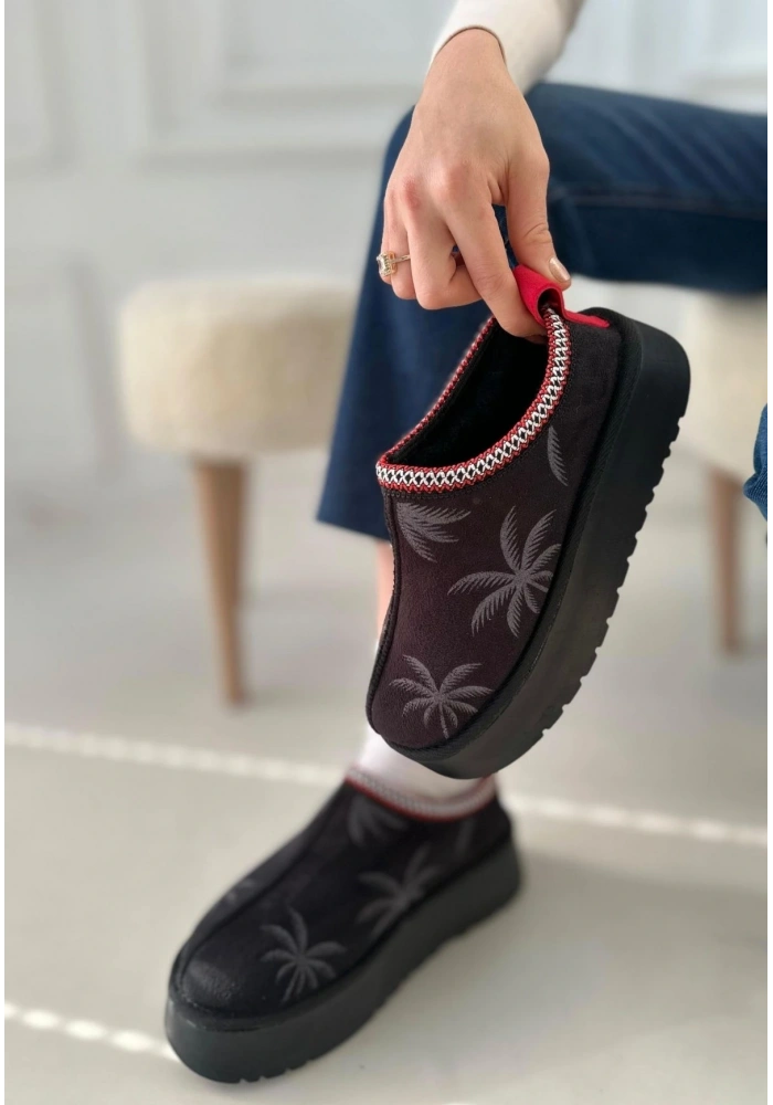 Mucy Siyah Süet Bot