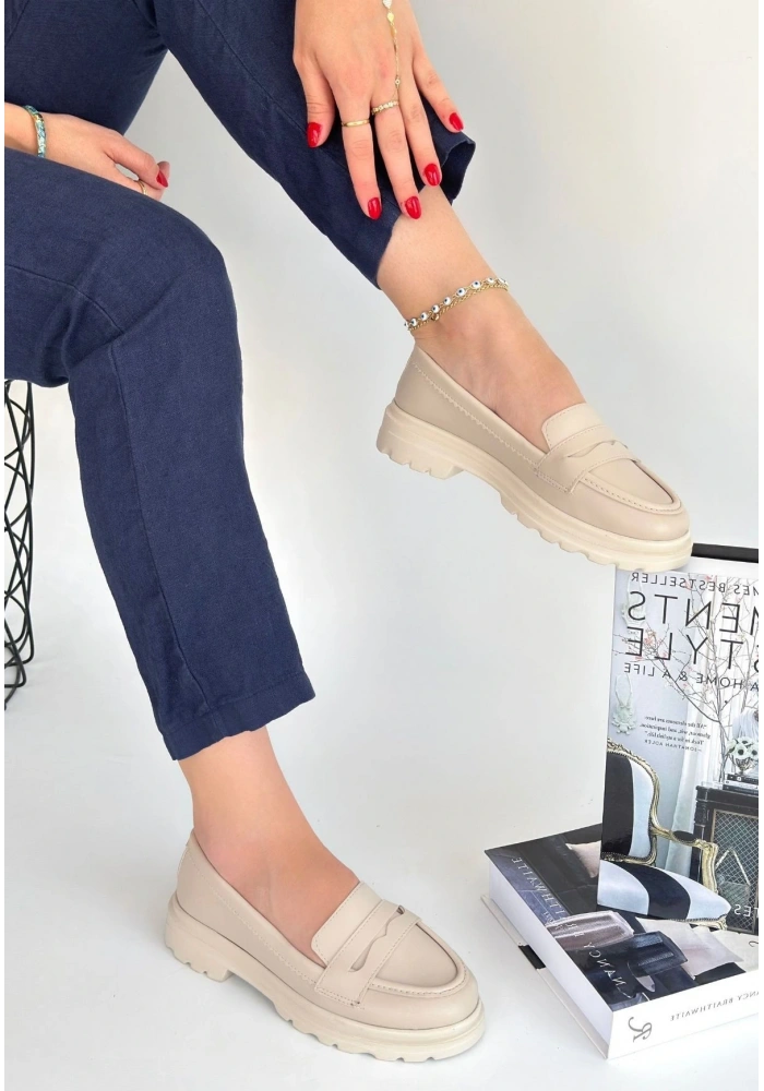 Narli Bej Cilt Oxford Ayakkabı