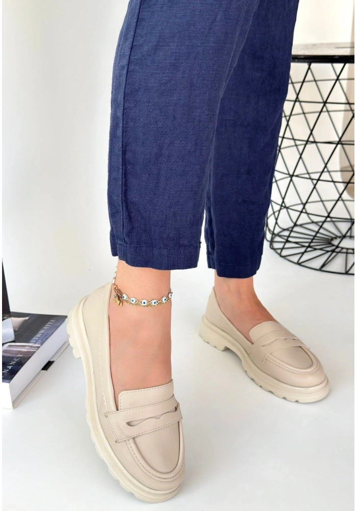 Narli Bej Cilt Oxford Ayakkabı