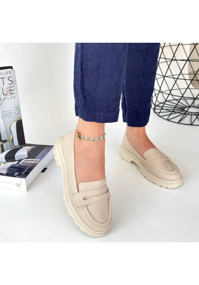 Narli Bej Cilt Oxford Ayakkabı