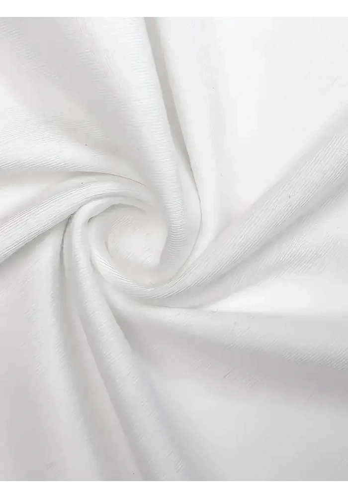 Newtro Baskılı Oversize Bisiklet Yaka T-shirt - Beyaz