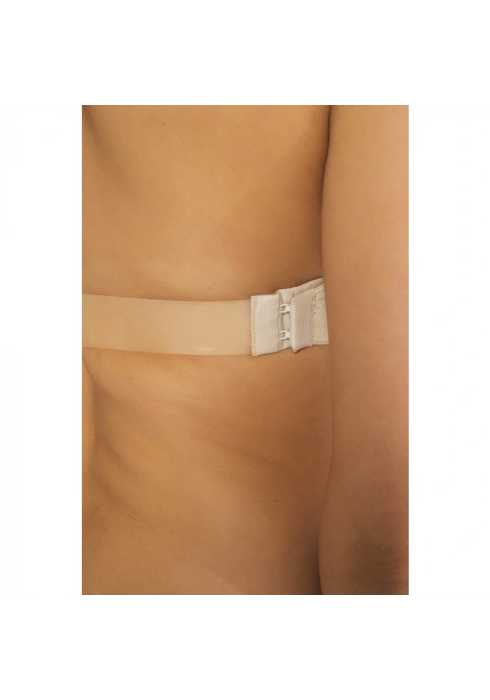 Nurteks 1505 Straplez Sırt Şeffaf Sütyen