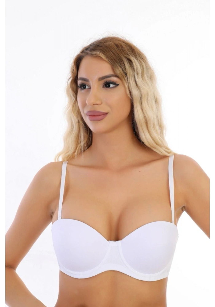 Nurteks 192 Desteksiz Straplez Sütyen