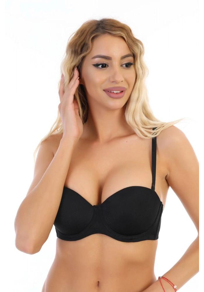 Nurteks 192 Desteksiz Straplez Sütyen