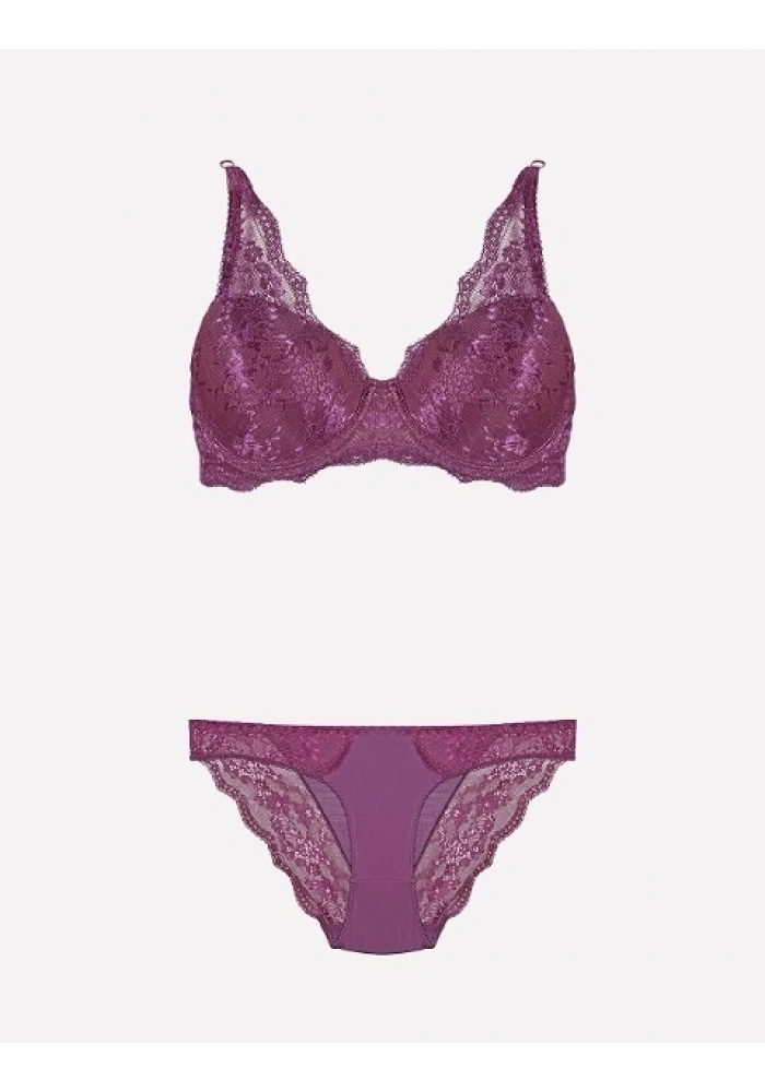 Nurteks 4340 Desteksiz Dantelli Sütyen Takım