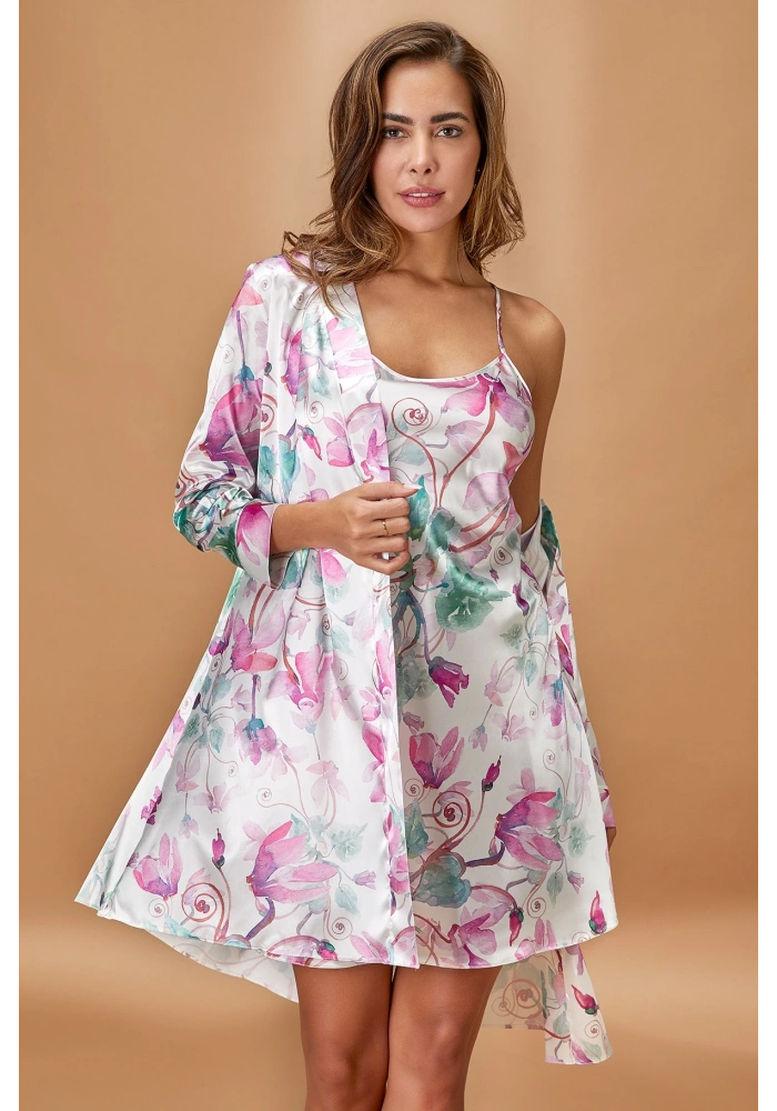 Nurteks 5354 Sabahlıklı Gecelik Takım