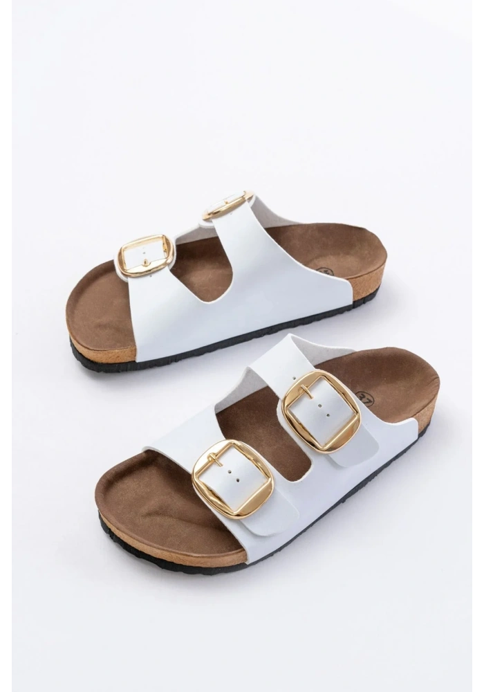 P-101 Beyaz Günlük Kadın Terlik