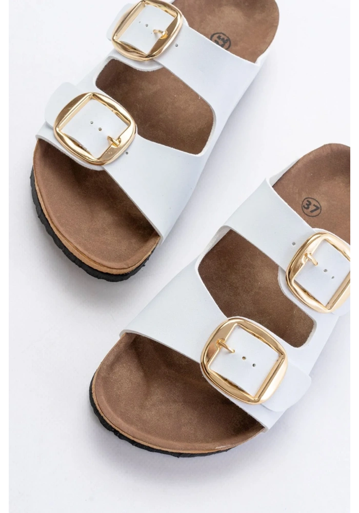 P-101 Beyaz Günlük Kadın Terlik