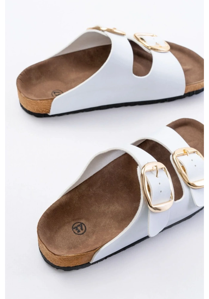 P-101 Beyaz Günlük Kadın Terlik