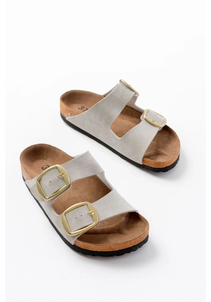 P-101 Gri Günlük  Kadın Terlik