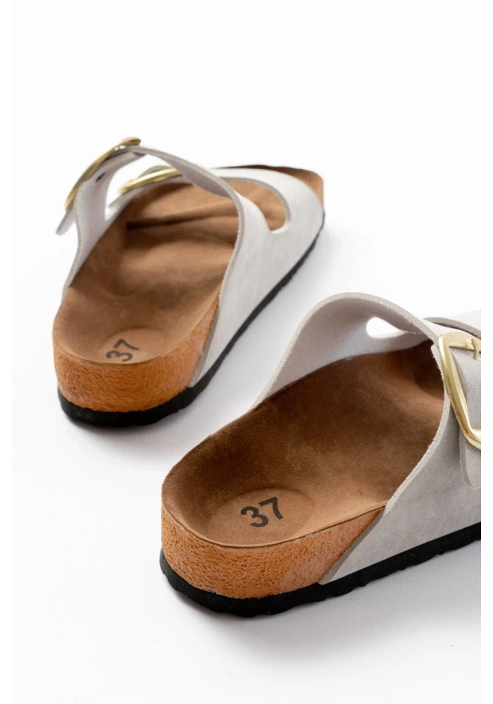 P-101 Gri Günlük  Kadın Terlik