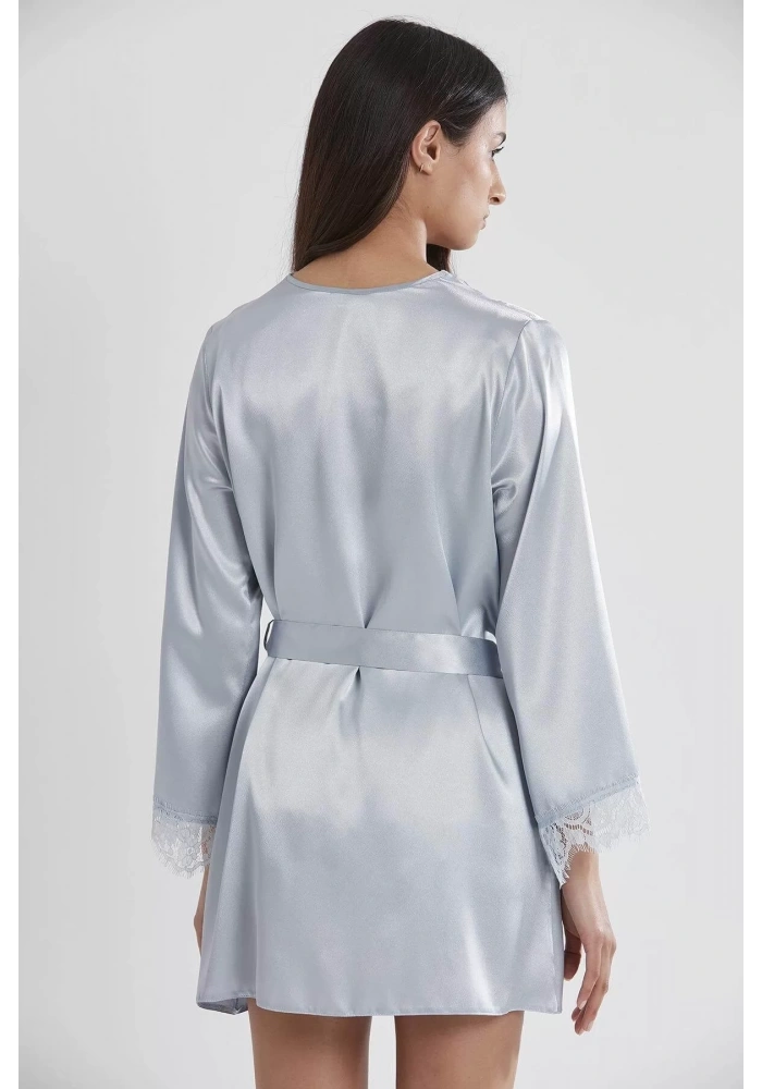 Pierre Cardin 2490 Bayan Sabahlıklı Saten Şort Takım