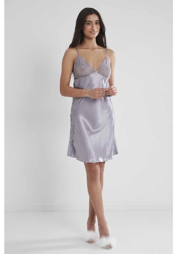 Pierre Cardin 624 Kısa Saten Gecelik