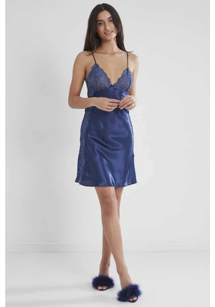 Pierre Cardin 624 Kısa Saten Gecelik