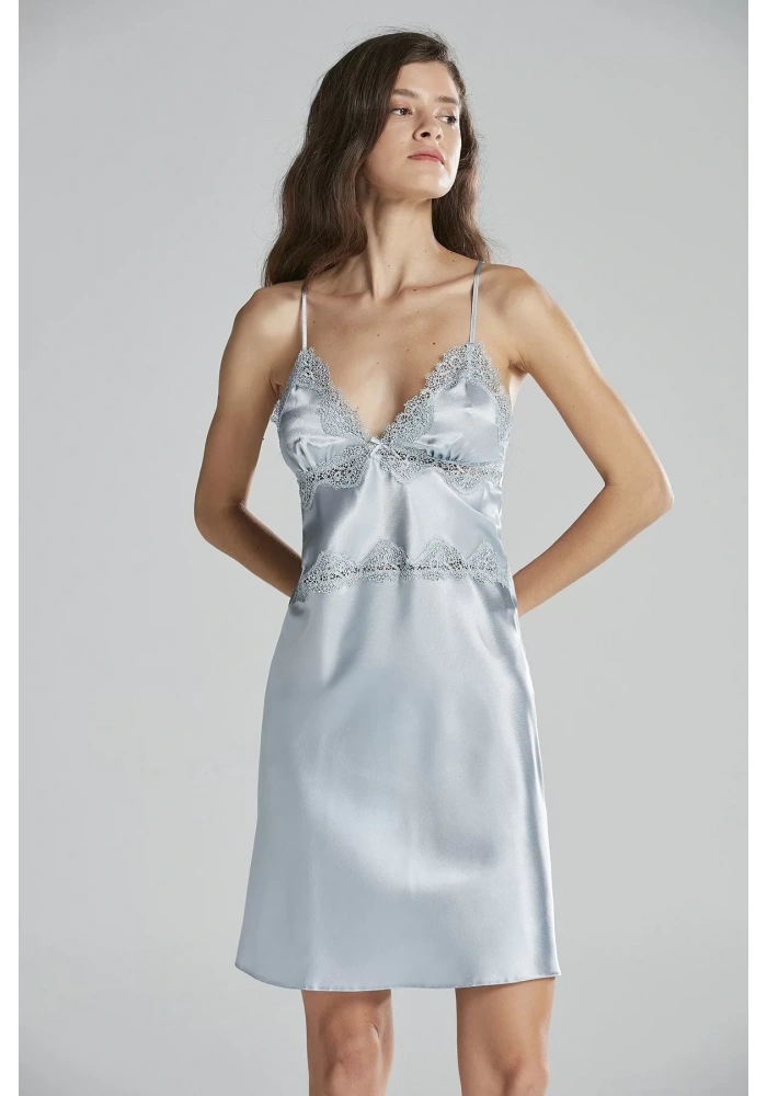 Pierre Cardin 6965 Bayan 6lı Saten Gecelik Sabahlık