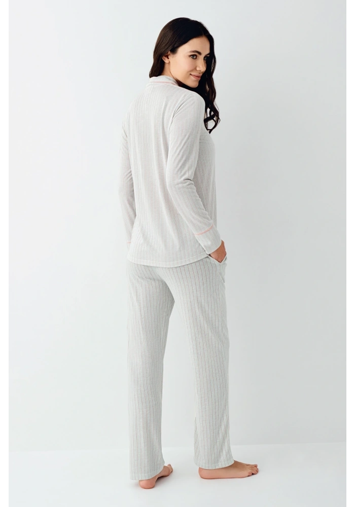 Pierre Cardin 9051-S Gömlek Pijama Takımı