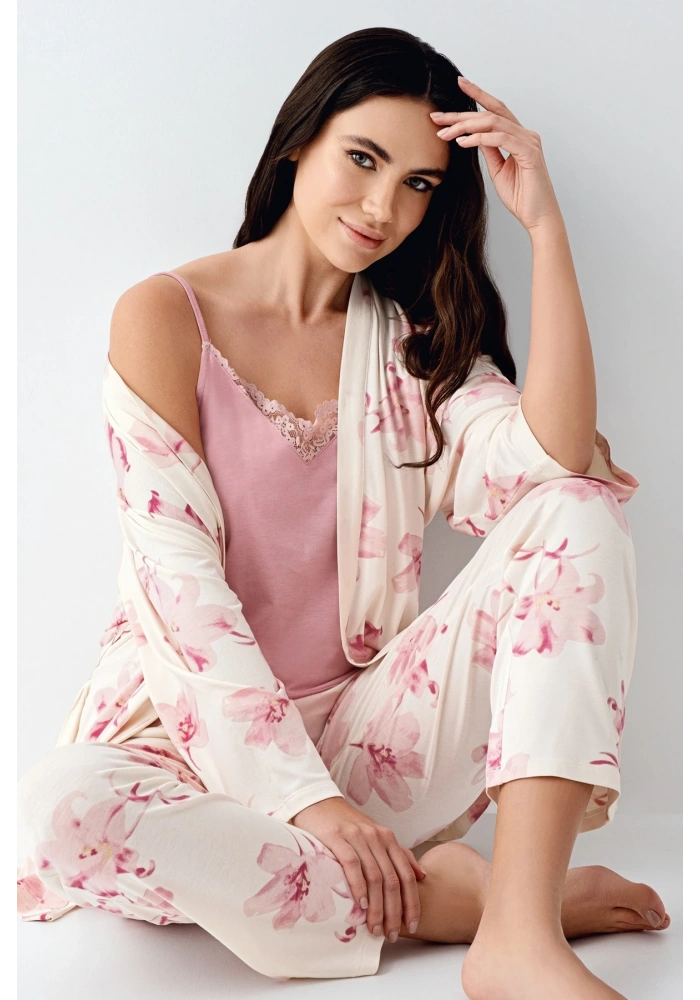 Pierre Cardin 9058-S 3lü Pijama Takımı