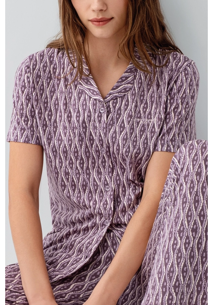 Pierre Cardin 9184-S Kadın Gömlek Pijama Takım