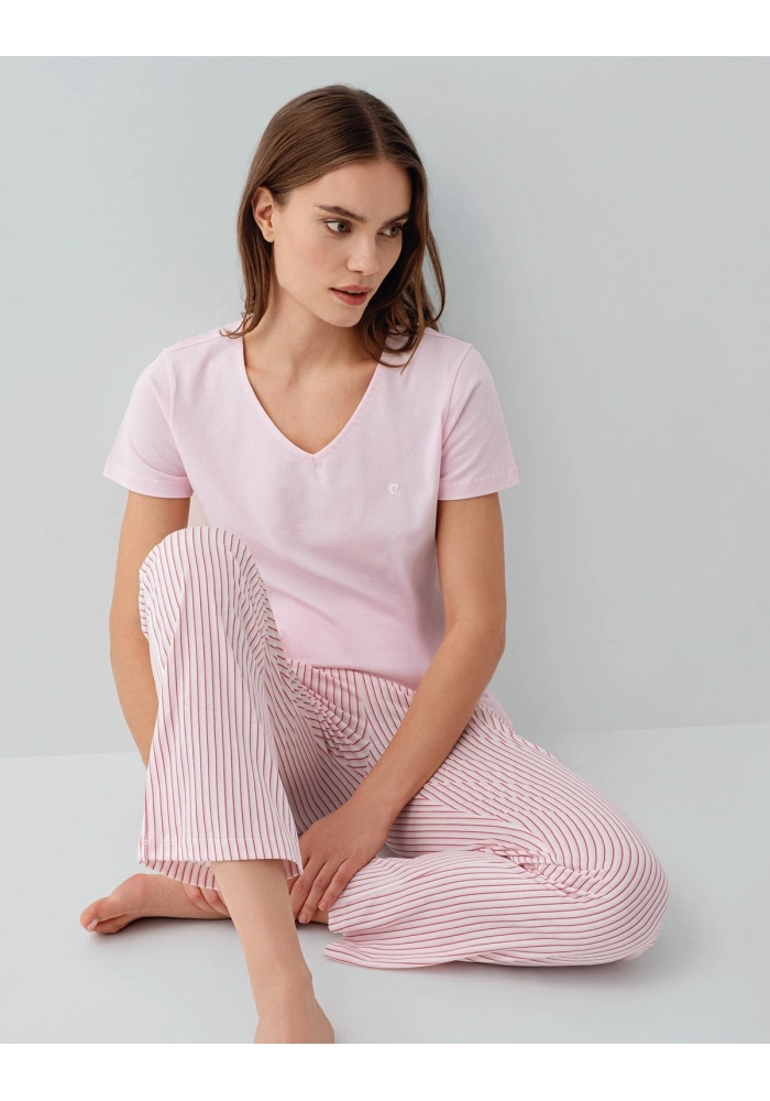 Pierre Cardin 9202-S Kısa Kol Pijama Takımı