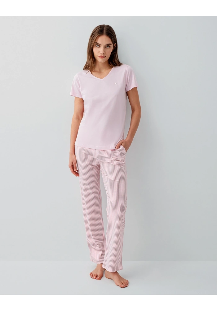 Pierre Cardin 9202-S Kısa Kol Pijama Takımı