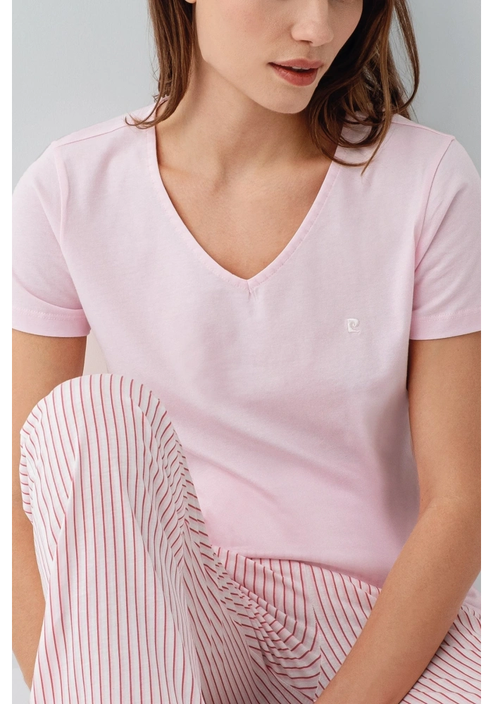 Pierre Cardin 9202-S Kısa Kol Pijama Takımı
