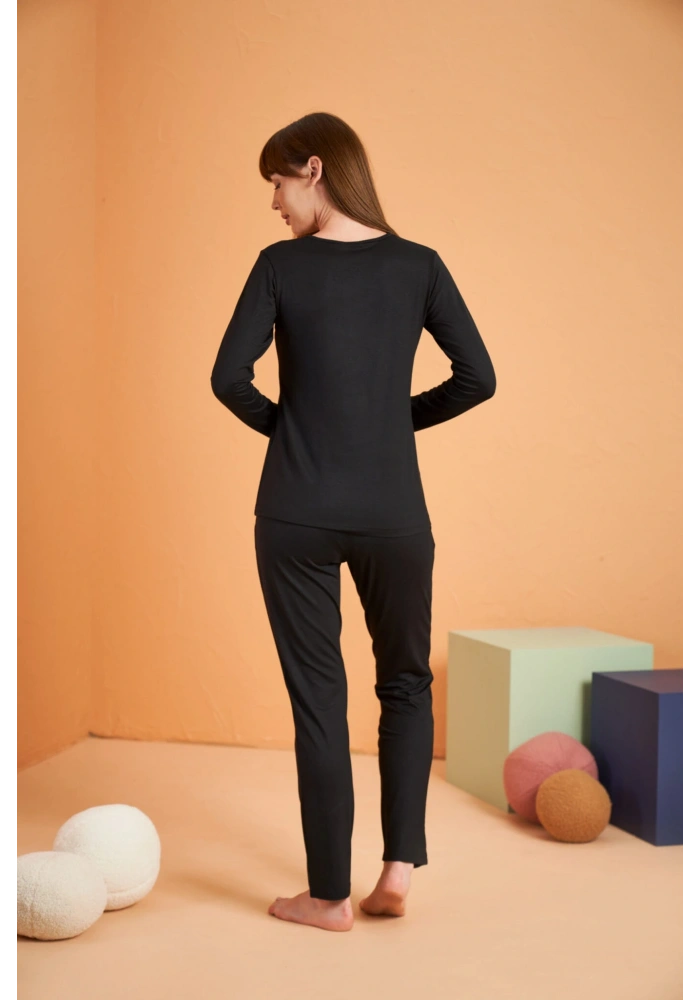 PJS 28048 Kadın Patlı Pijama Takım