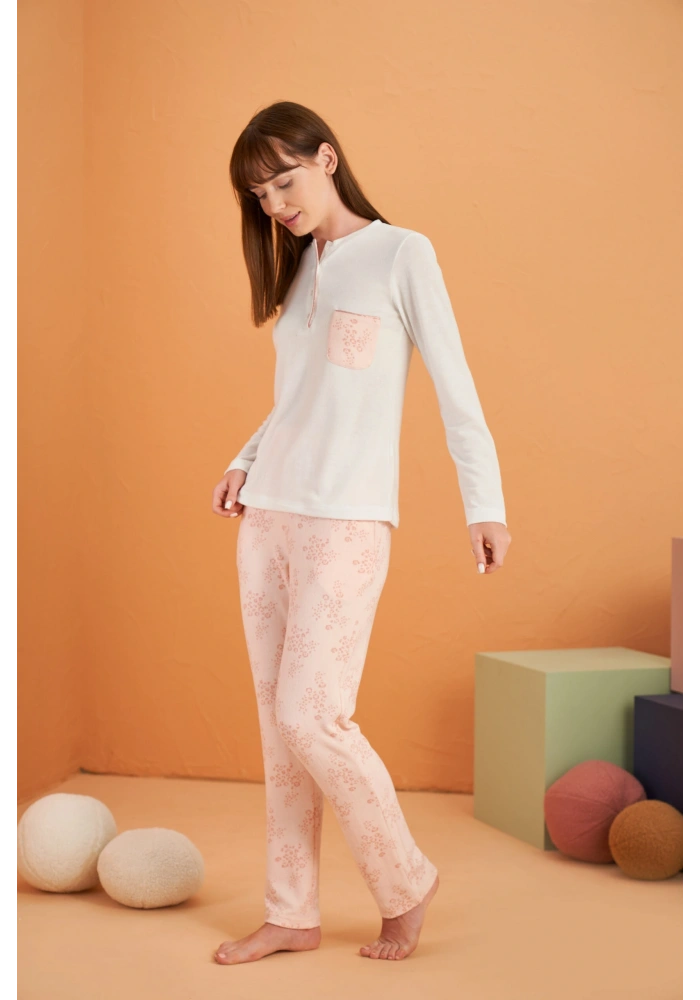 Pjs 28056 Kadın Patlı Pijama Takım