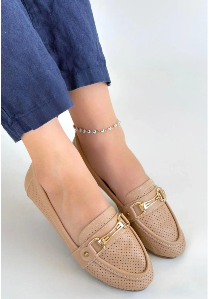 Rain Nude Cilt Babet Ayakkabı