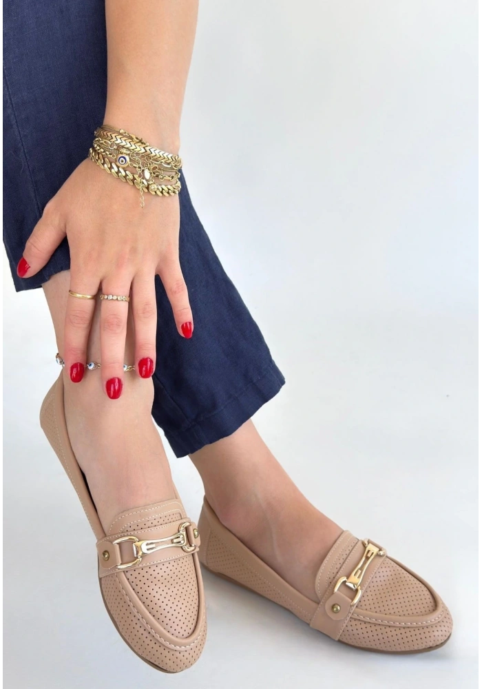 Rain Nude Cilt Babet Ayakkabı