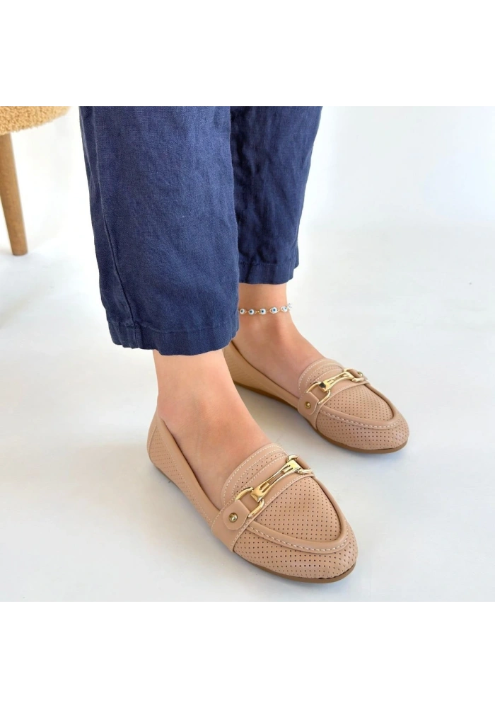 Rain Nude Cilt Babet Ayakkabı