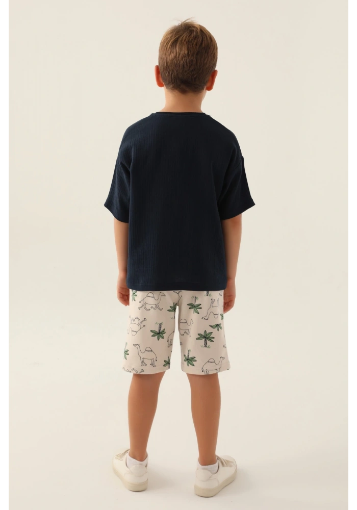 Roly Poly 3342-2 Erkek Çocuk Kapri Takım