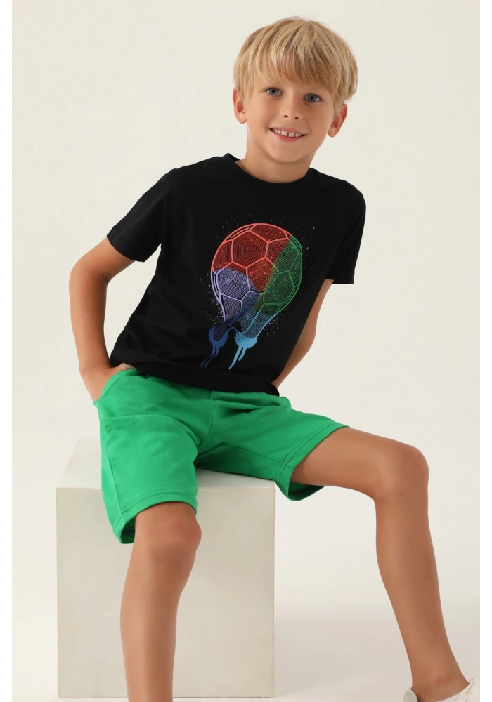 Roly Poly 3345-2 Erkek Çocuk Kapri Takım