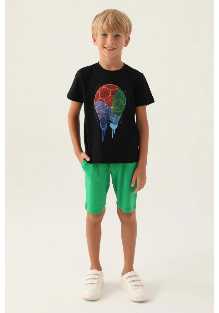 Roly Poly 3345-2 Erkek Çocuk Kapri Takım