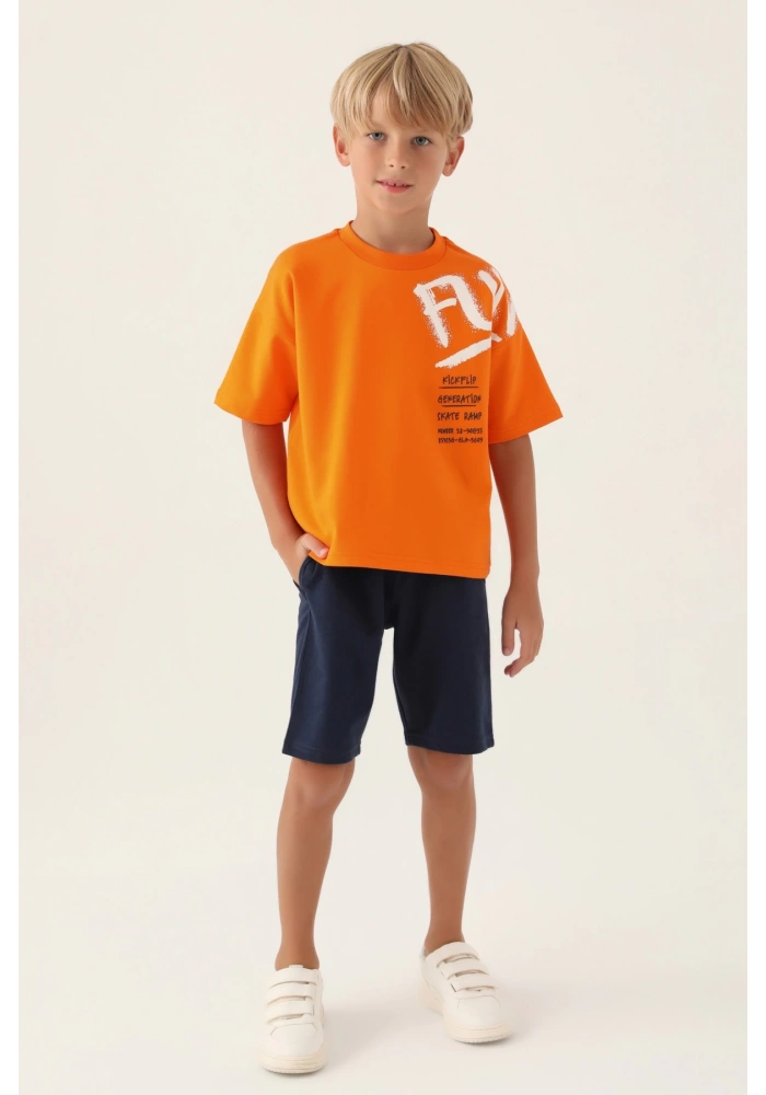 Roly Poly 3352-2 Erkek Çocuk Kapri Takımı