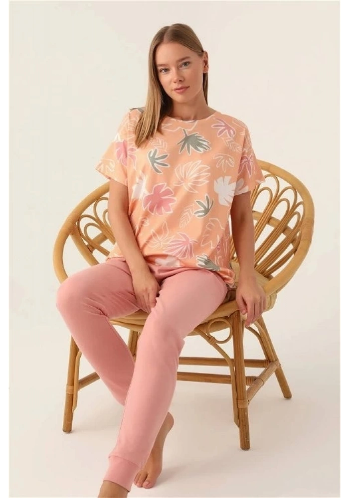 RolyPoly 3386-S Kadın Kısa Kol Pijama Takımı