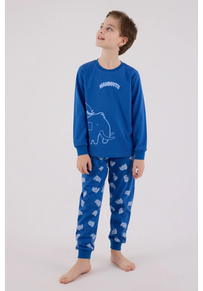RolyPoly 3666-2 Erkek Çocuk Uzun Kol Pijama Takım