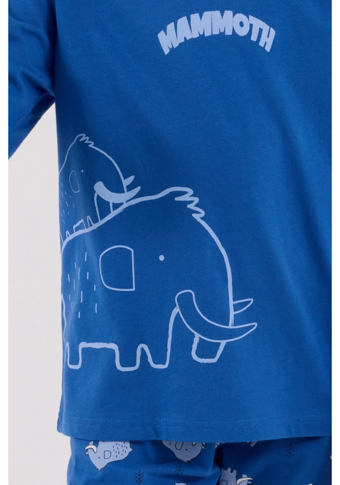 RolyPoly 3666-2 Erkek Çocuk Uzun Kol Pijama Takım